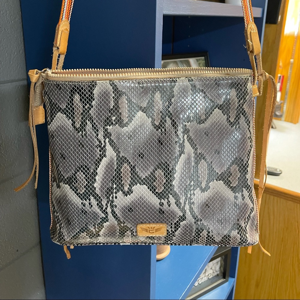 SOLD !!  Consuela Snake Downtown Crossbody Beautiful & very gently used.